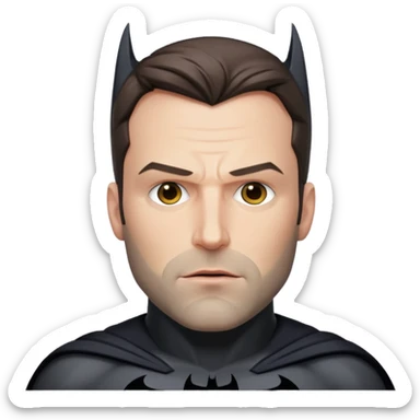 ben affleck batman sticker