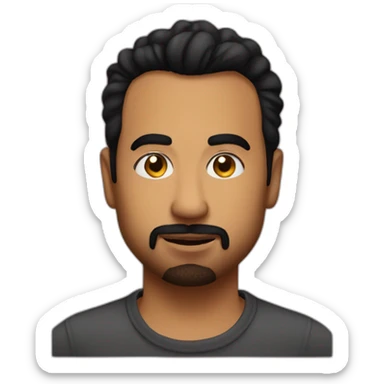 kal penn with a goatee sticker