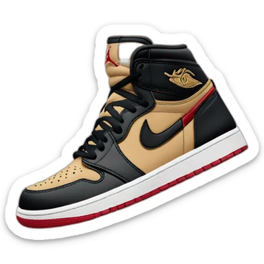 Air Jordan one sticker