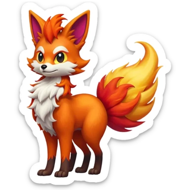 Delphox sticker