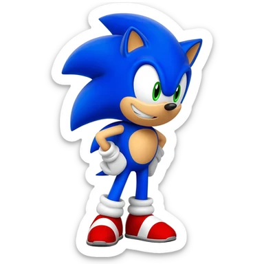 Sonic sticker