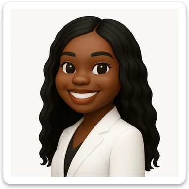 turn the second man in emoji style of the 1st image, match the facial features and match dressing style of the 2nd image, she is wearing white suit side pose sticker