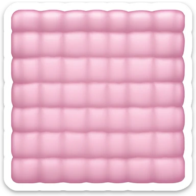 Light Pink blanket winter sticker