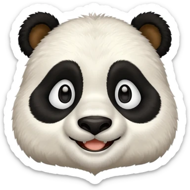 Po from the Kung Fu Panda movie sticker