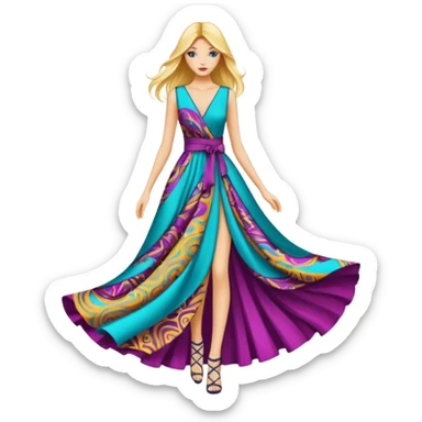 fashion designing  sticker