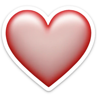 Red love plain notexture, no glossy sticker