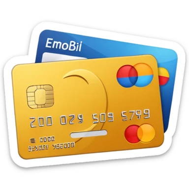 credit card sticker