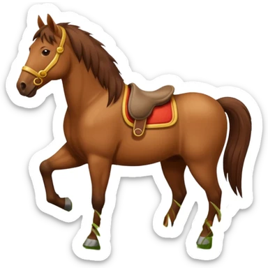 Mongolian horse sticker