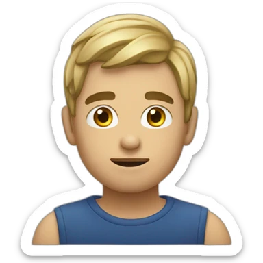 Mon cousin le megre qui pleur sticker