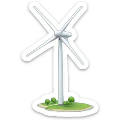 floating wind turbine sticker