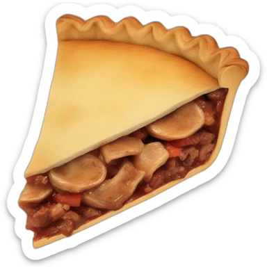 meat pie sticker
