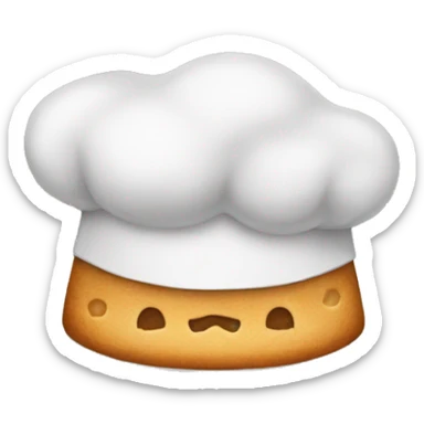 baking hat sticker