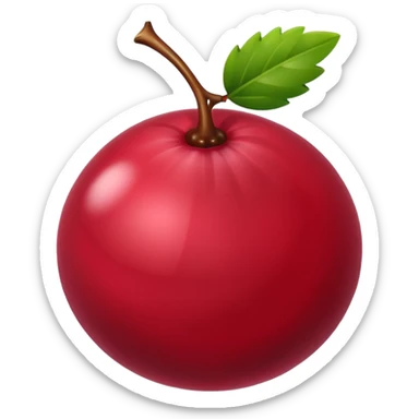 cranberry sticker