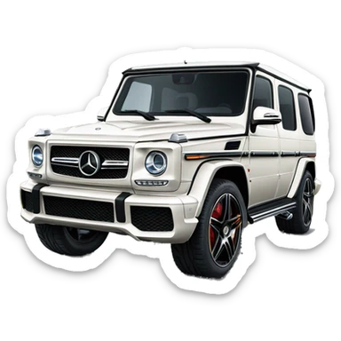 Mercedes-Benz G63 AMG sticker