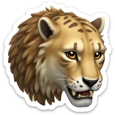 Smilodon  sticker