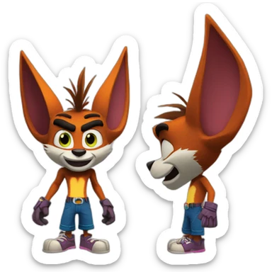noto-crash-bandicoot sticker