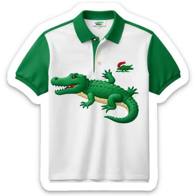 Lacoste emoji sticker