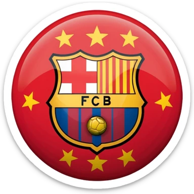 Barcelona clud Escudo sticker