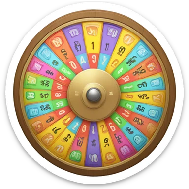 wheel of fortune sticker