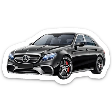 mercedes benz e 63 s sticker