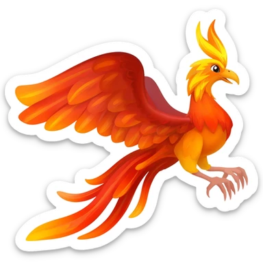 Phoenix Knight sticker