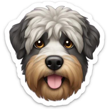 Bouvier bernois dog sticker