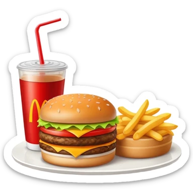 Mc Donald’s  sticker