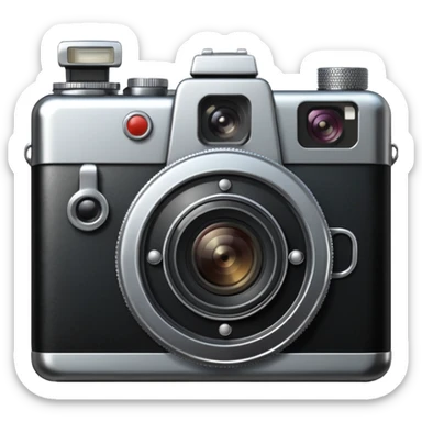 camara fotografíca sticker