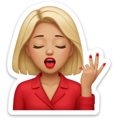 Slay girl emoji💅🥱böyle yap sticker