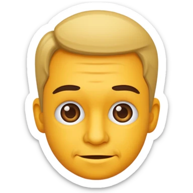 caricature style sticker