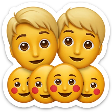 Orta parmak çeken bir sigma boy emojisi sticker