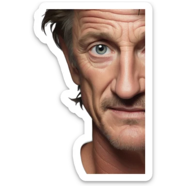 Sean penn sticker