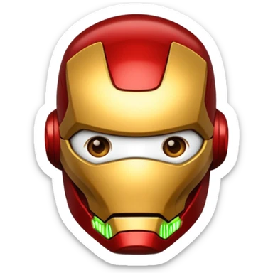 Ironman emoji sticker