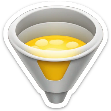 Marketing funnel sticker