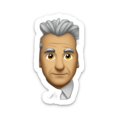 Aldo Moro behind jail bars sticker