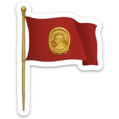 Roman Empire flag sticker