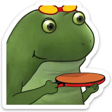 Table tennis  sticker