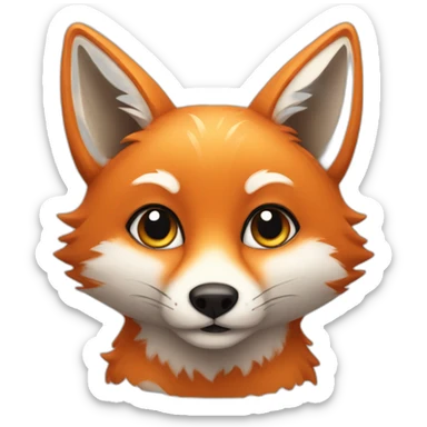 Sweetie Fox sticker