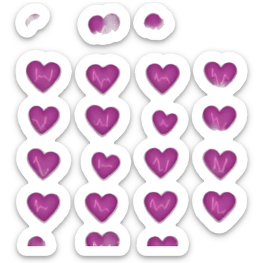 Digital Heartbeat sticker