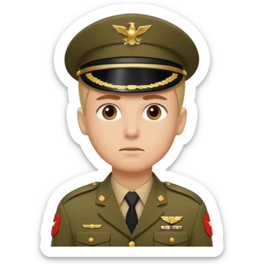 человек солдат sticker