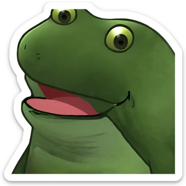 smile with big lips sticker