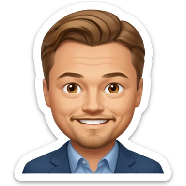 Leonardo DiCaprio sticker
