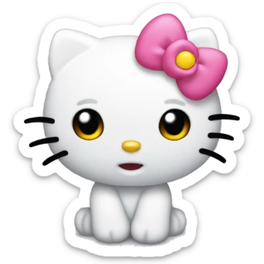 Hello kitty  sticker