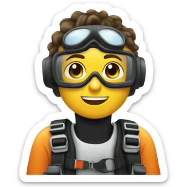 Me as a diver inside the aircraft sticker