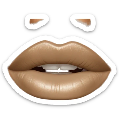summer fridays vanilla beige lipgloss sticker