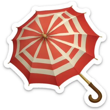 Kabuki umbrella sticker