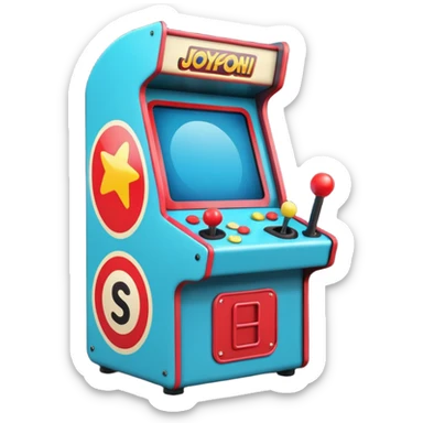 Racing arcade cabinet sticker