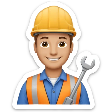 Builder sticker