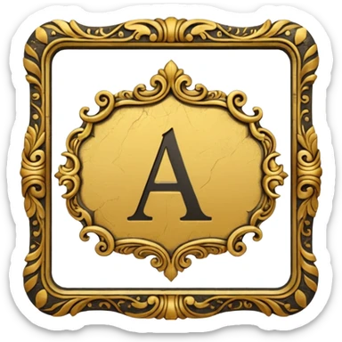 1600 Hundred sign sticker