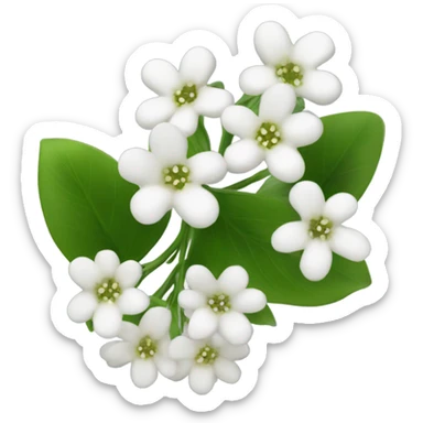 Lily of the valley sticker
